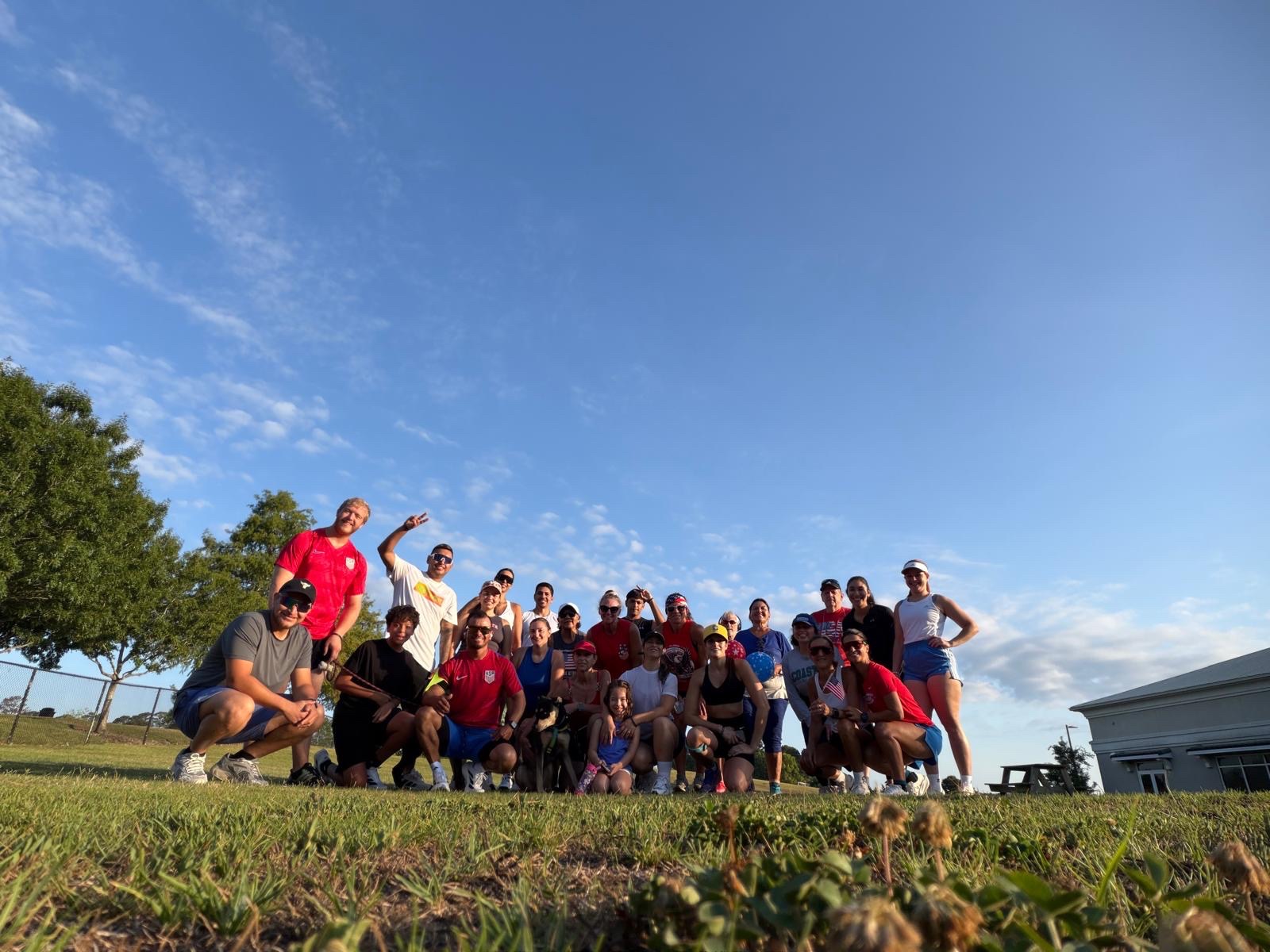 Run club photo