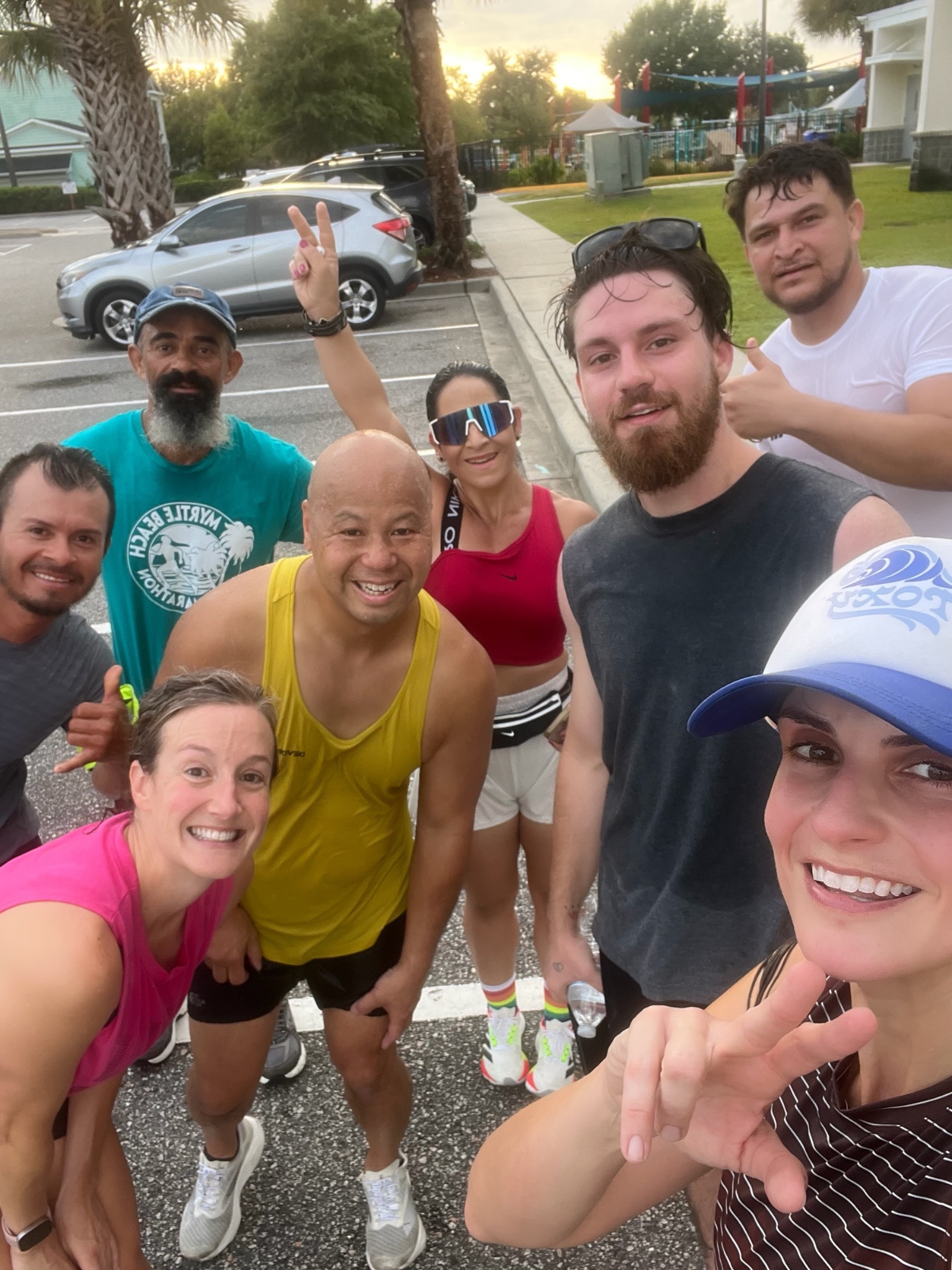 Run club photo